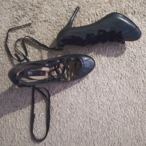 Rare MNG Mango Heels. 8